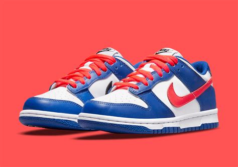 nike dunks royal red|Nike dunk royal blue low.